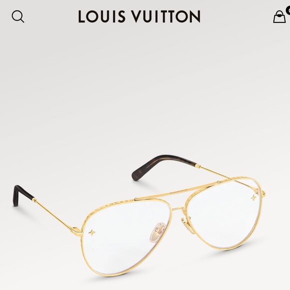 Louis Vuitton Glasses (LV Pilot Anti-Blue Light Glasses) - Picture 1 of 10